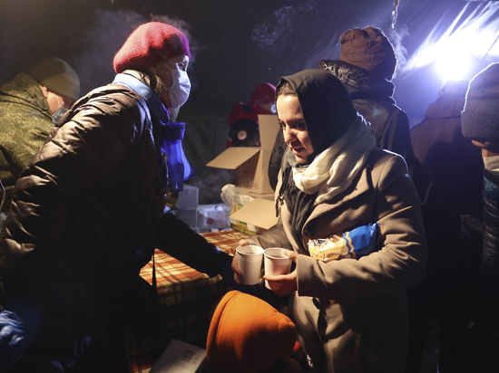 Мигрантов на белорусско-польской границе доконала ледяная вода