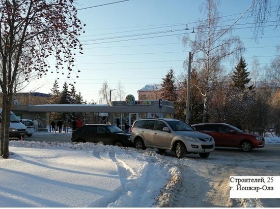 Три человека пострадали в пятничных ДТП в Йошкар-Оле