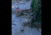 В селе Кокуй Сретенского района неизвестный снес оградки и надгробные плиты на местном кладбище