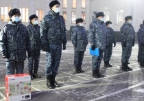 Сотрудники МВД Тувы отправились  в Северо-Кавказский регион