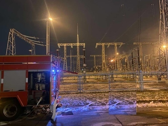 На ТЭЦ-2 в Калининграде ночью потушили пожар