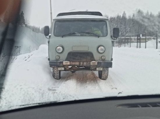 "Буханка" без номеров пугает жителей микрорайона Петрозаводска