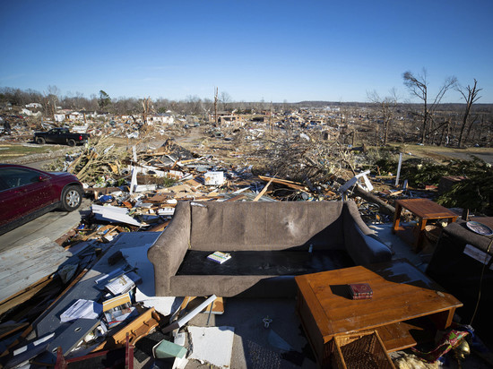 Губернатор штата Кентукки предрек большое количество жертв небывалого разгула стихии
