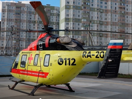 В Курской области служба санавиации доставила в больницы 40 детей