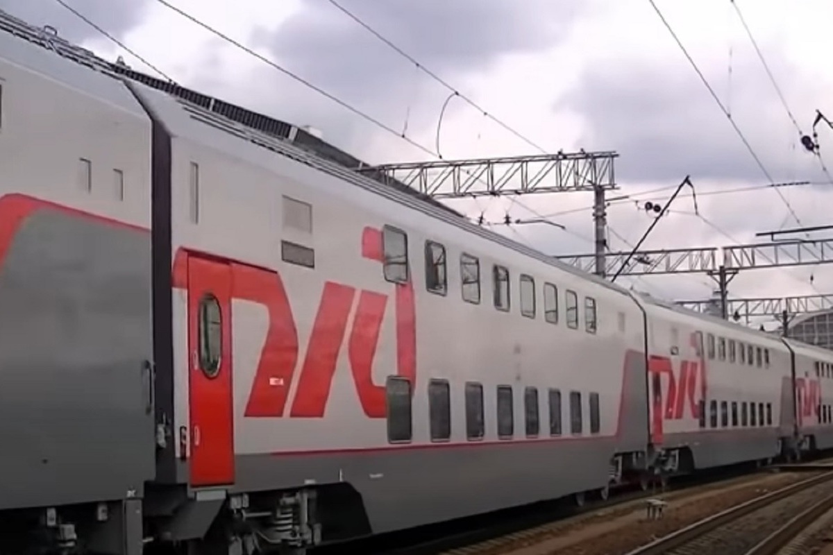 Двухэтажный поезд санкт петербург белгород фото внутри вагона