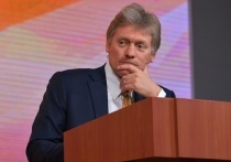 Представитель Кремля Дмитрий Песков прокомментировал ситуацию с распространением нового штамма коронавируса "Омикрон"