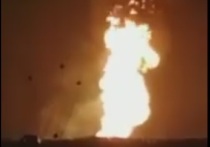 Прорыв газовой трубы с факельным возгоранием произошел в Ставропольском крае