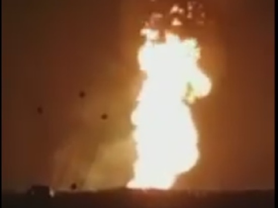 На Ставрополье прорвало газопровод: высота пламени достигла 25 метров