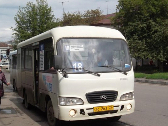 Барнаульский автобус №18 временно изменит схему движения