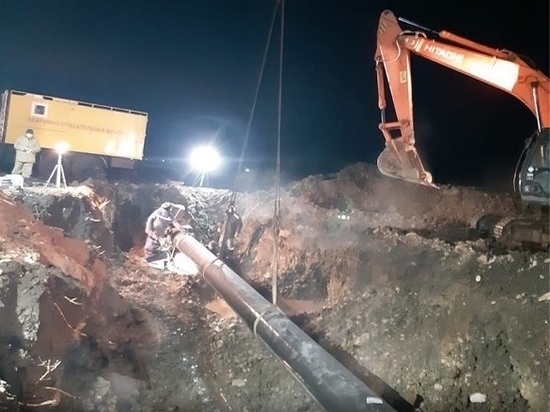 На Ставрополье возобновили подачу газа после порыва на газопроводе