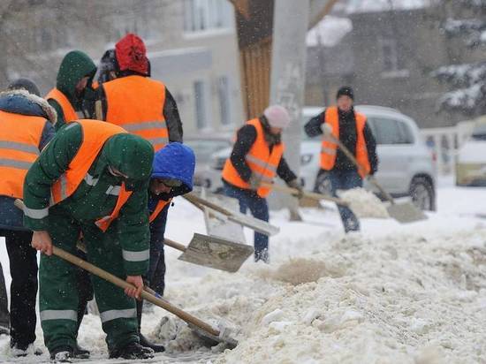 Железногорск Курской области страдает из-за нехватки дворников