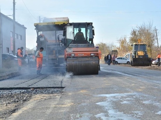 За 2021 год в Астраханской области отремонтировали более 134 км дорог