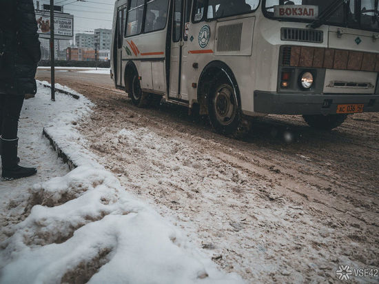 Кемеровчанин попытался своим телом остановить маршрутку