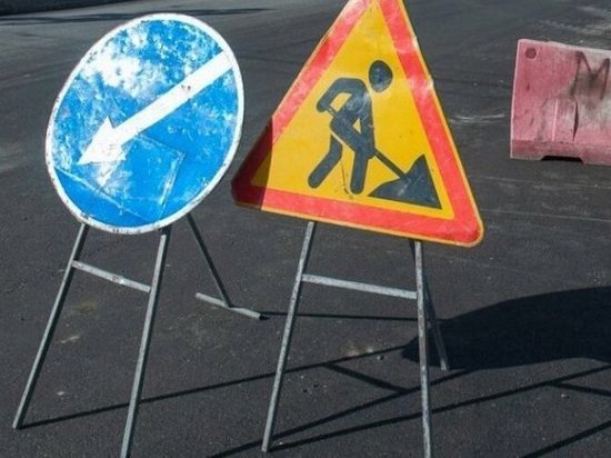 В Тамбове на Красной временно  перекрыли движение