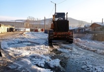 В Забайкалье сохраняется тяжелая обстановка с выходом грунтовых вод в населенных пунктах и на дорогах