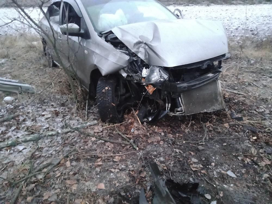 В ДТП на тамбовской трассе пострадали водители столкнувшихся легковушек