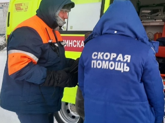 Один травмирован: в тундре Тазовского района едва не замерзли 2 снегоходчика