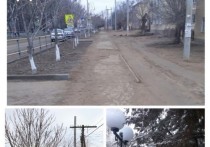 В этом году в селе Енотаевка сразу на двух улицах обновили пешеходные дорожки