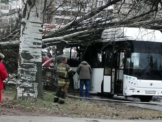 В Таганроге женщина пострадала при пожаре в автобусе