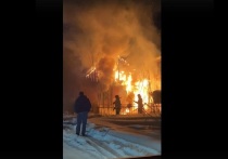 Вчера, 19 декабря в 22:37 в дежурную часть поступило сообщение о пожаре в Ленинском районе Томска.