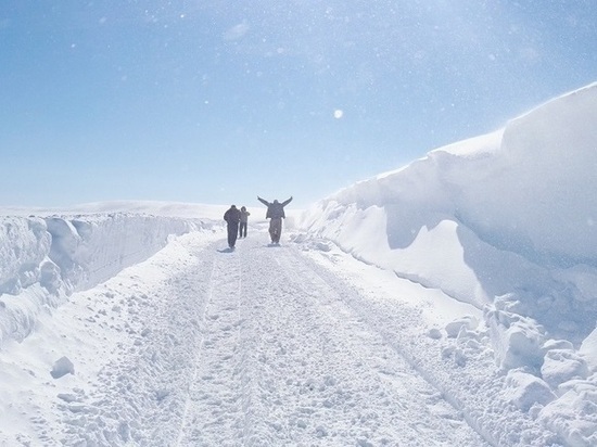 Жителей северной части Кольского полуострова предупреждают о сильном снегопаде