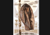 В почтовое обращение поступили открытки с изображением Шигирского идола, возраст которого насчитывает более 11 тысяч лет