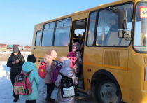 Дополнительный школьный автобус запустили из барнаульского микрорайона Сибирская долина к образовательным учреждениям поселка Южный