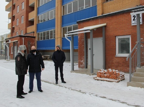 Дом для полицейских будет сдан в микрорайоне Северном в Красноярске в начале следующего года