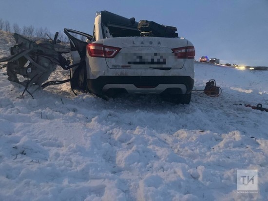 В Чистопольском районе в лобовом столкновении машин погиб водитель