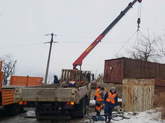 Во Владивостоке продолжается демонтаж объектов установленных без разрешения