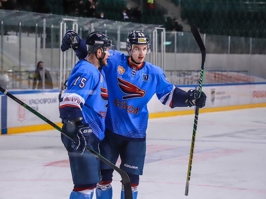 Хоккеисты «Сокола» переиграли самарский ЦСК ВВС в Красноярске