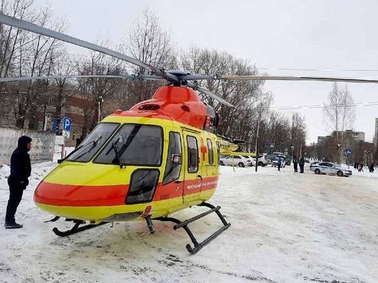Вертолёт санавиации доставил в Рязань подростка из Новомичуринска