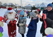 В Грайворонском районе Белгородской области открыли 10 новых детских площадок
