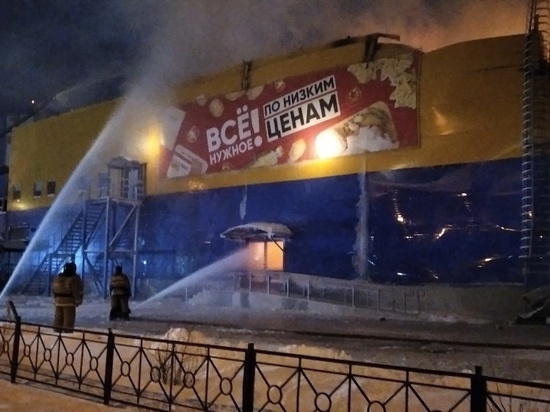 Подозреваемый в поджоге гипермаркета «Лента» в Томске задержан