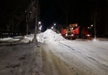 Костромские коммунальщики напрягают все силы в расчистке городских улиц от снега