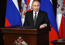 Владимир Путин, выступая на расширенной коллегии Минобороны, признался, что не верит в юридические соглашения с США
