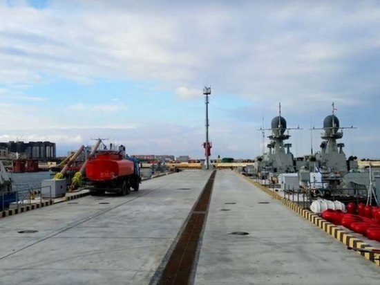 Шесть причалов для боевых кораблей появилось в Дагестане