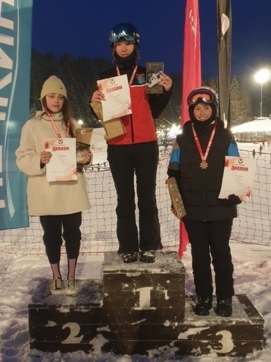 Сноубордистка из Магадана привезла золотую медаль Кубка России