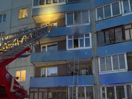 В новгородской деревне спасатели вытащили из огня двух человек