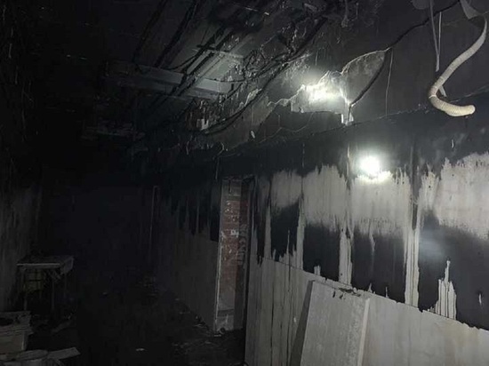 Уничтожена система отопления: пожар сорвал сроки сдачи вокзала в Коротчаево