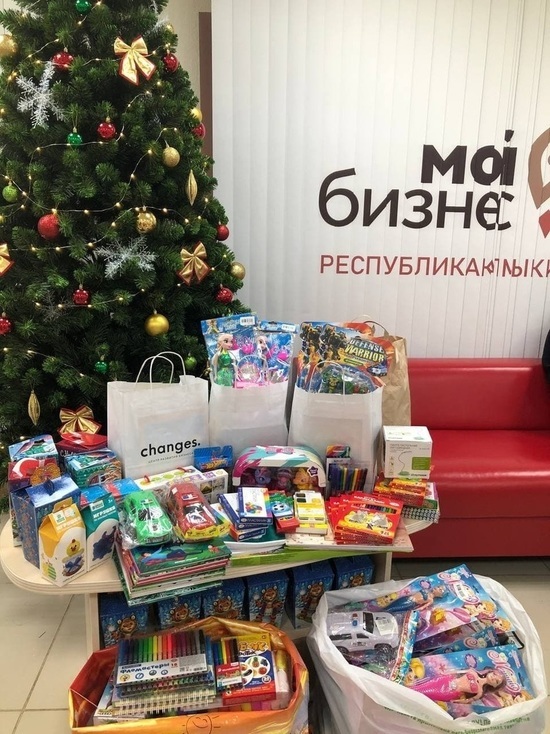 Предприниматели Калмыкии помогли многодетным семьям