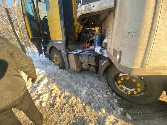 Вблизи подмосковной Электростали спасатели из Курска помогли угодившему под фуру мужчине