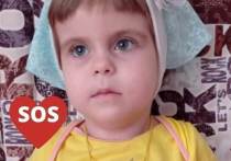 Трехлетняя Юлия Алтухова из Барнаула нуждается в помощи