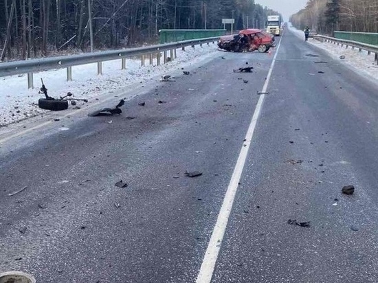 Под Навлей на Брянщине водитель пострадал в ДТП