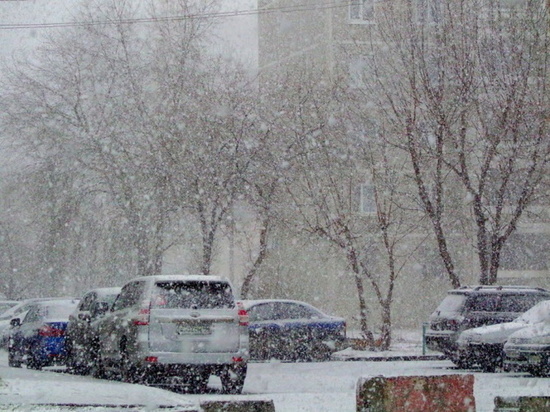 Снегопад ожидается на территории всей Мурманской области