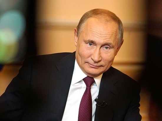 Путин: Я благодарен Деду Морозу за должность президента