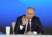 В ходе большой пресс-конференции 23 декабря президенту России Владимиру Путину несколько раз пришлось возвращаться к теме Украины