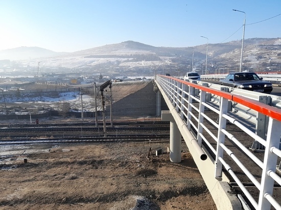 Движение по новому путепроводу над Транссибом открыли в Забайкалье