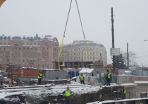 В пятницу на Мытнинской набережной состоялся брифинг, посвященный началу одного из ключевых этапов капитального ремонта Биржевого моста