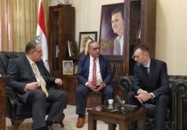 Делегация из ДНР во время своего визита в Сирию провела встречу с министром просвещения САР Даремом Таббаа